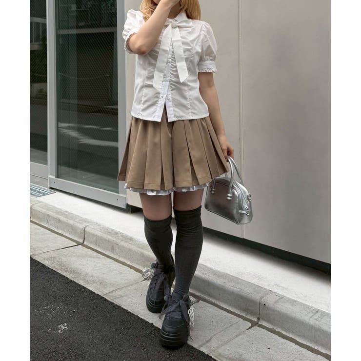 胸ギャザーリボンタイブラウス | RMAF　NICE CLAUP / OLIVE des OLIVE | 詳細画像13 