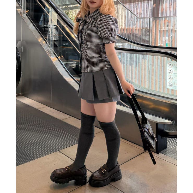 胸ギャザーリボンタイブラウス | RMAF　NICE CLAUP / OLIVE des OLIVE | 詳細画像19 