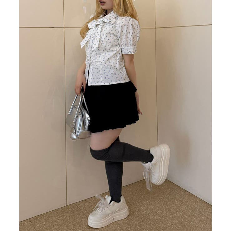 胸ギャザーリボンタイブラウス | RMAF　NICE CLAUP / OLIVE des OLIVE | 詳細画像24 