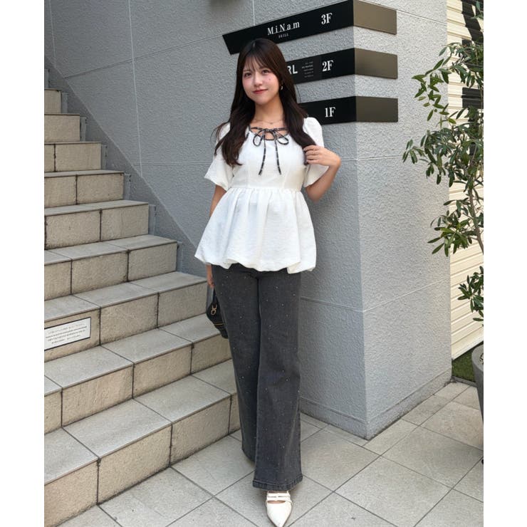 バルーンチュニックブラウス | RMAF　NICE CLAUP / OLIVE des OLIVE | 詳細画像20 