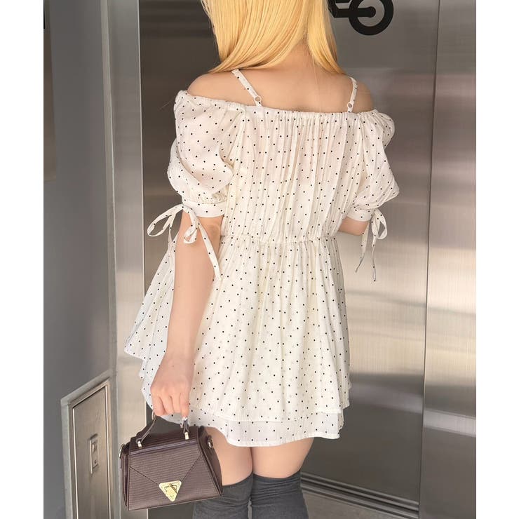 ドロストリボンチュニック | RMAF　NICE CLAUP / OLIVE des OLIVE | 詳細画像7 