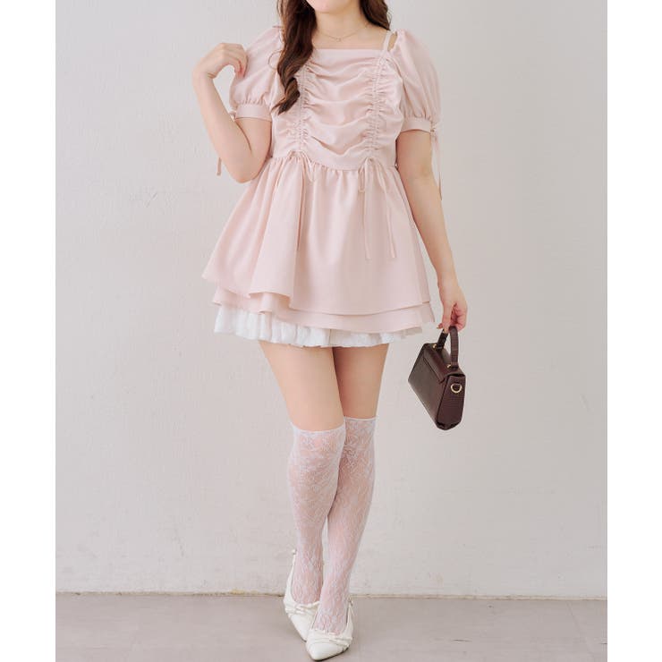 ドロストリボンチュニック | RMAF　NICE CLAUP / OLIVE des OLIVE | 詳細画像15 