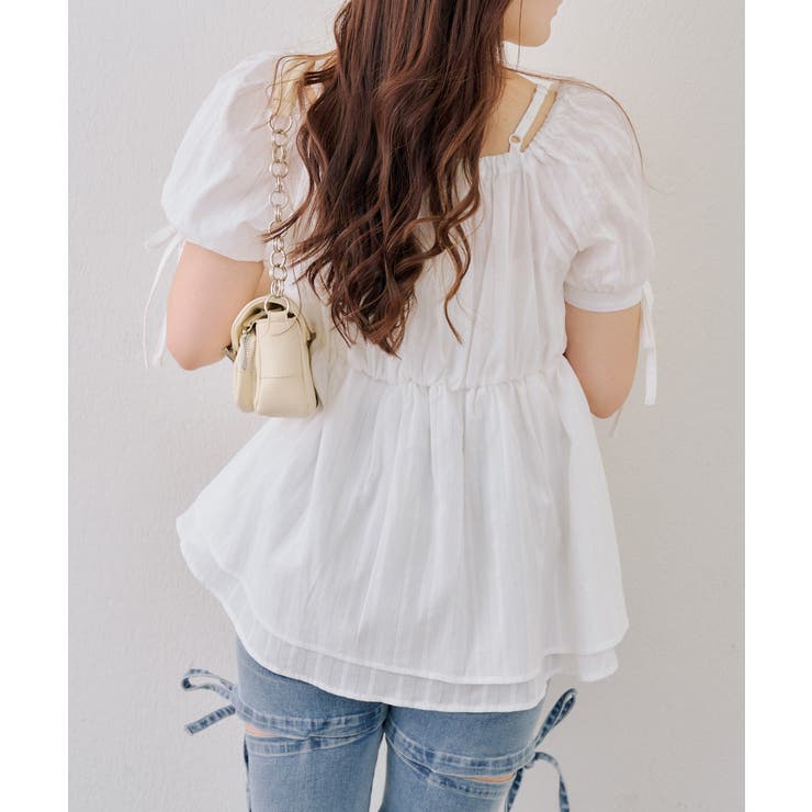 ドロストリボンチュニック | RMAF　NICE CLAUP / OLIVE des OLIVE | 詳細画像21 