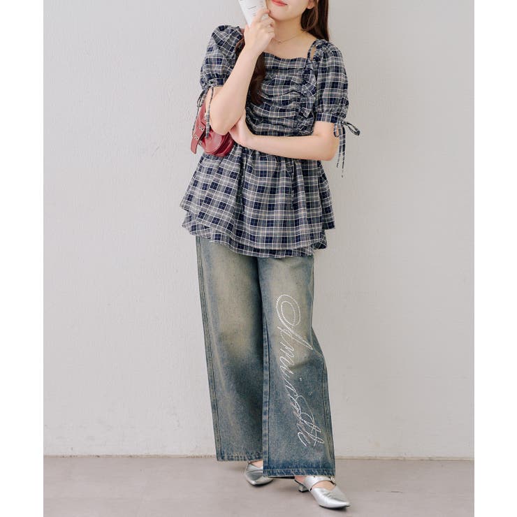 ドロストリボンチュニック | RMAF　NICE CLAUP / OLIVE des OLIVE | 詳細画像29 