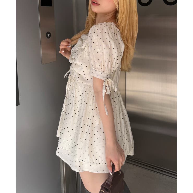 ドロストリボンチュニック | RMAF　NICE CLAUP / OLIVE des OLIVE | 詳細画像2 