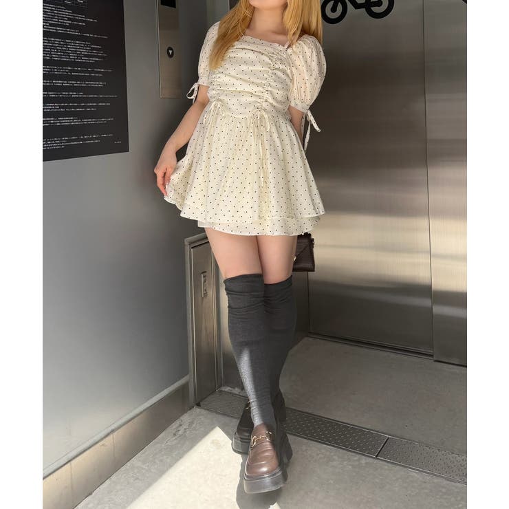 ドロストリボンチュニック | RMAF　NICE CLAUP / OLIVE des OLIVE | 詳細画像3 