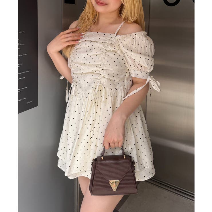 ドロストリボンチュニック | RMAF　NICE CLAUP / OLIVE des OLIVE | 詳細画像5 