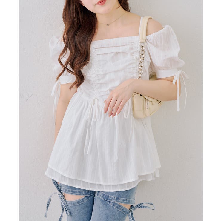 オフ | ドロストリボンチュニック | RMAF　NICE CLAUP / OLIVE des OLIVE