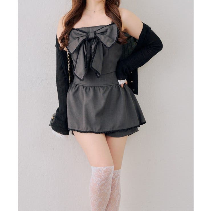 【セットアップ対応】ビッグリボンキャミ | RMAF　NICE CLAUP / OLIVE des OLIVE | 詳細画像7 