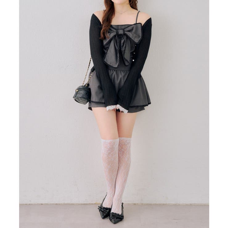 【セットアップ対応】ビッグリボンキャミ | RMAF　NICE CLAUP / OLIVE des OLIVE | 詳細画像9 