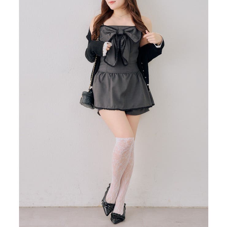 【セットアップ対応】ビッグリボンキャミ | RMAF　NICE CLAUP / OLIVE des OLIVE | 詳細画像10 