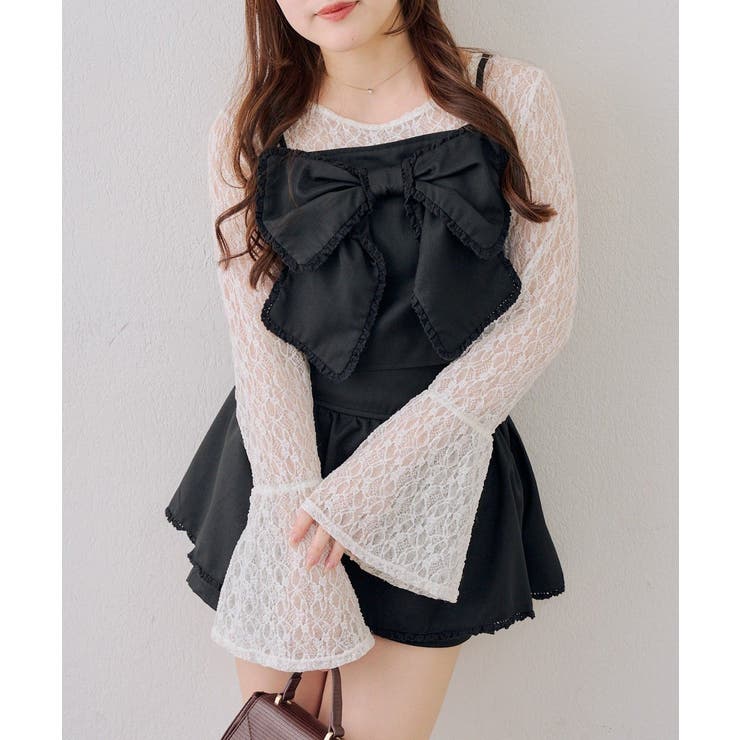 【セットアップ対応】ビッグリボンキャミ | RMAF　NICE CLAUP / OLIVE des OLIVE | 詳細画像14 