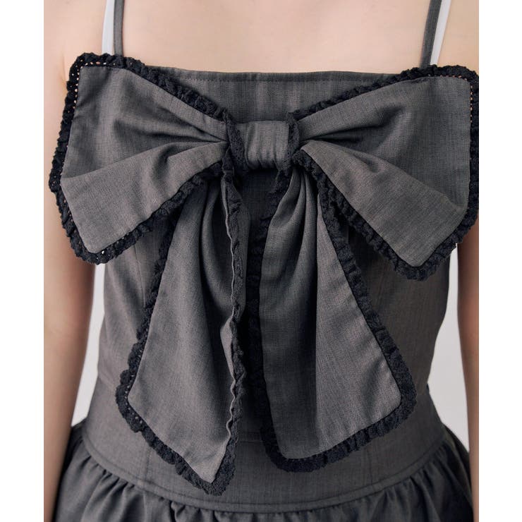 【セットアップ対応】ビッグリボンキャミ | RMAF　NICE CLAUP / OLIVE des OLIVE | 詳細画像38 