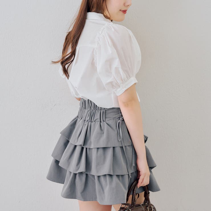 リボン刺繍ブラウス | NICE CLAUP / OLIVE des OLIVE　OUTLET | 詳細画像5 