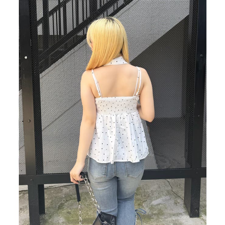 【WEB限定】チョーカー付フリルキャミ | NICE CLAUP / OLIVE des OLIVE　OUTLET | 詳細画像28 