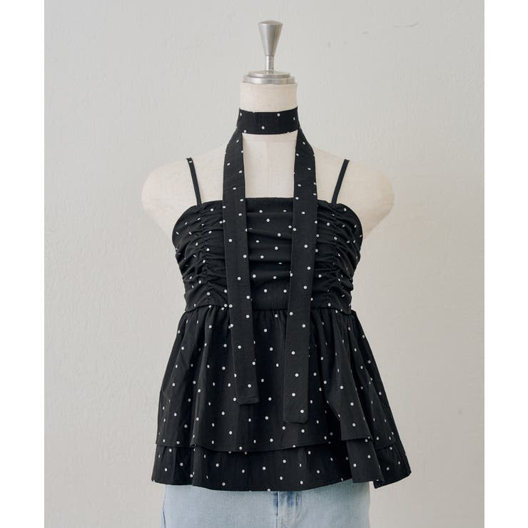【WEB限定】チョーカー付フリルキャミ | NICE CLAUP / OLIVE des OLIVE　OUTLET | 詳細画像33 