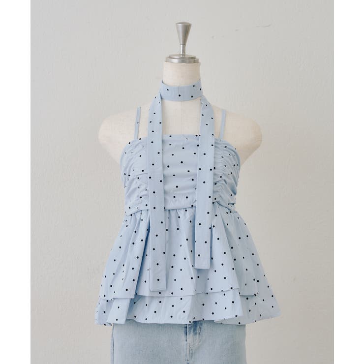 【WEB限定】チョーカー付フリルキャミ | NICE CLAUP / OLIVE des OLIVE　OUTLET | 詳細画像34 