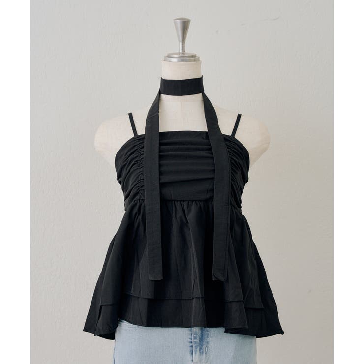 【WEB限定】チョーカー付フリルキャミ | NICE CLAUP / OLIVE des OLIVE　OUTLET | 詳細画像36 