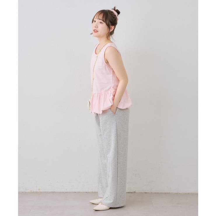 【WEB限定】シュシュ付切替チュニック | NICE CLAUP / OLIVE des OLIVE　OUTLET | 詳細画像11 