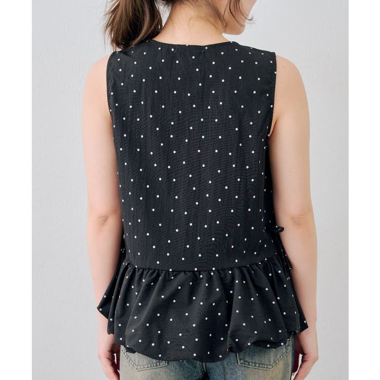 【WEB限定】シュシュ付切替チュニック | NICE CLAUP / OLIVE des OLIVE　OUTLET | 詳細画像22 