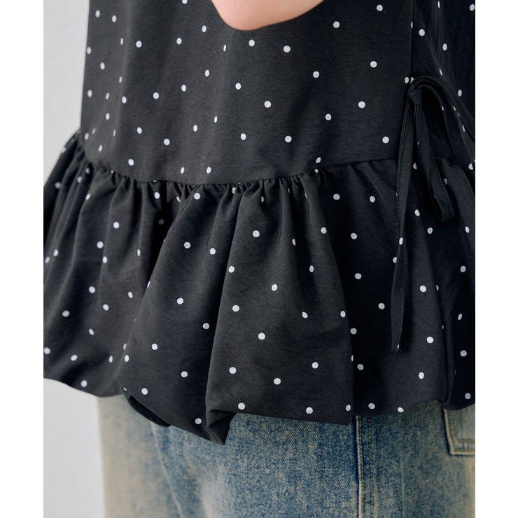 【WEB限定】シュシュ付切替チュニック | NICE CLAUP / OLIVE des OLIVE　OUTLET | 詳細画像24 