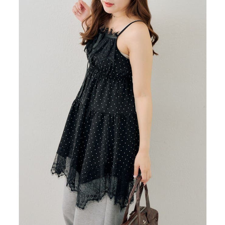 レース付アソートキャミチュニック[品番：OLOW0018633]｜RMAF NICE