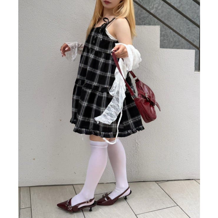 【Web限定】キャミティアードチュニックワンピース | NICE CLAUP / OLIVE des OLIVE　OUTLET | 詳細画像15 