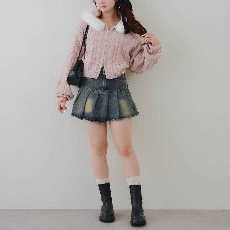 マシュマロファーパーカー | RMAF　NICE CLAUP / OLIVE des OLIVE | 詳細画像6 