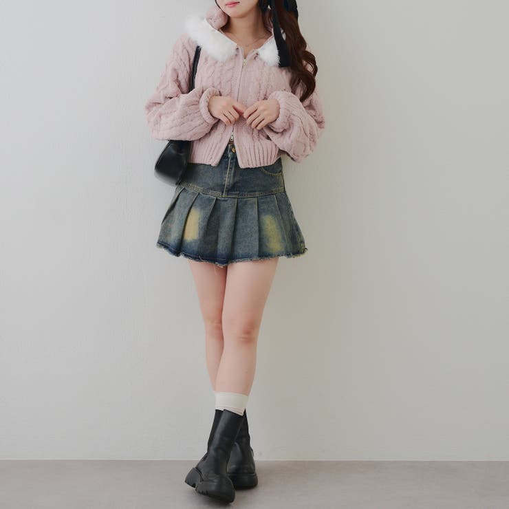 マシュマロファーパーカー | RMAF　NICE CLAUP / OLIVE des OLIVE | 詳細画像7 