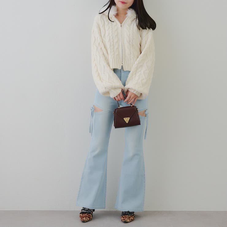 マシュマロファーパーカー | RMAF　NICE CLAUP / OLIVE des OLIVE | 詳細画像13 