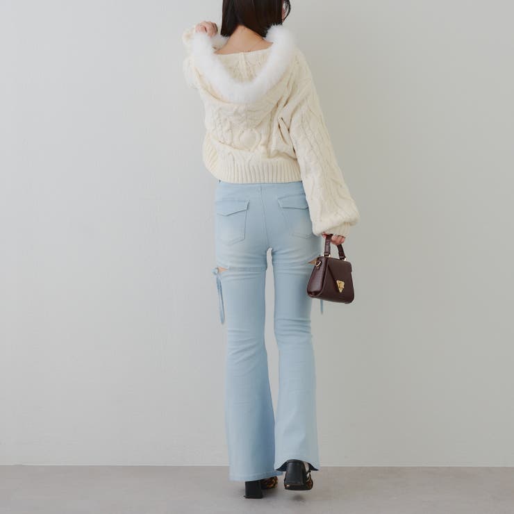 マシュマロファーパーカー | RMAF　NICE CLAUP / OLIVE des OLIVE | 詳細画像15 