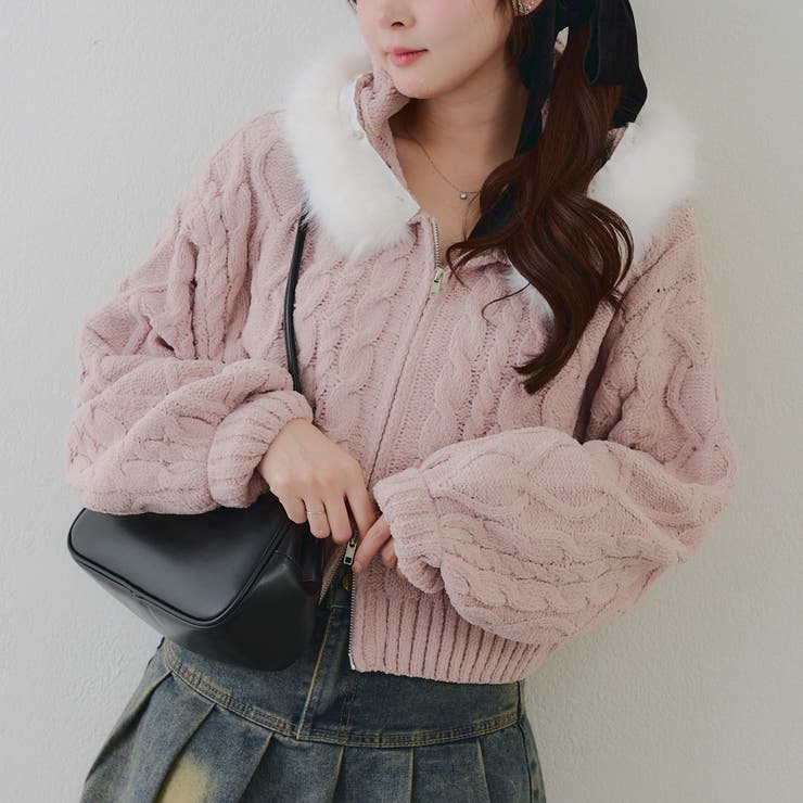 マシュマロファーパーカー | RMAF　NICE CLAUP / OLIVE des OLIVE | 詳細画像2 