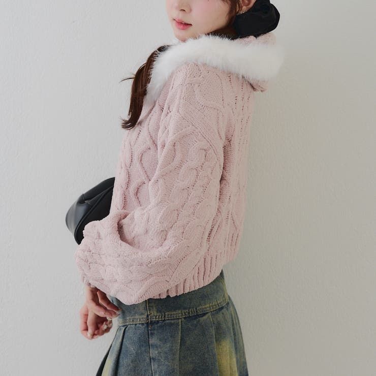 マシュマロファーパーカー | RMAF　NICE CLAUP / OLIVE des OLIVE | 詳細画像4 