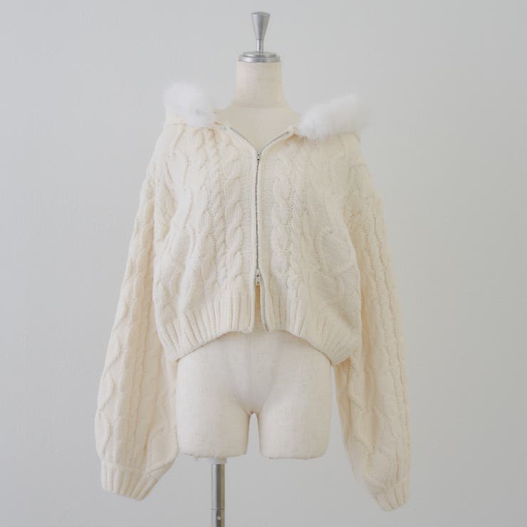 マシュマロファーパーカー | RMAF　NICE CLAUP / OLIVE des OLIVE | 詳細画像32 