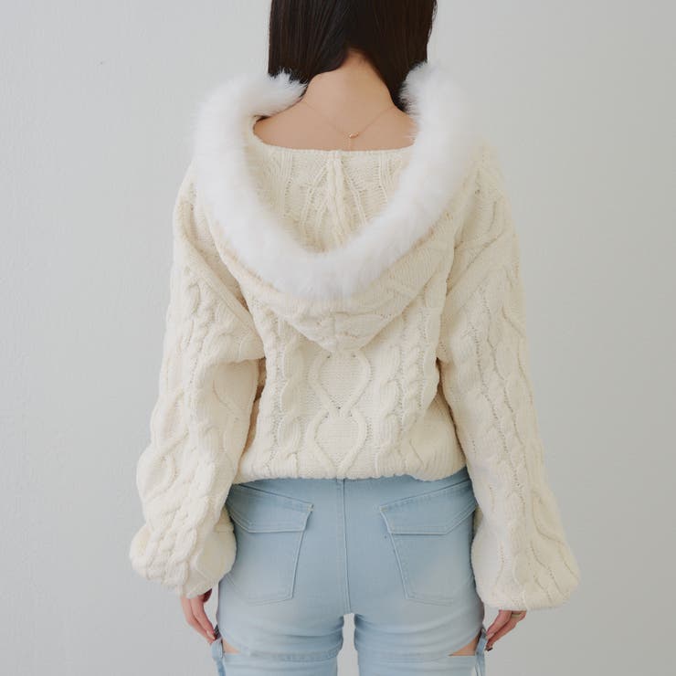 マシュマロファーパーカー | RMAF　NICE CLAUP / OLIVE des OLIVE | 詳細画像38 