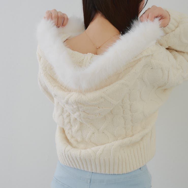 マシュマロファーパーカー | RMAF　NICE CLAUP / OLIVE des OLIVE | 詳細画像39 