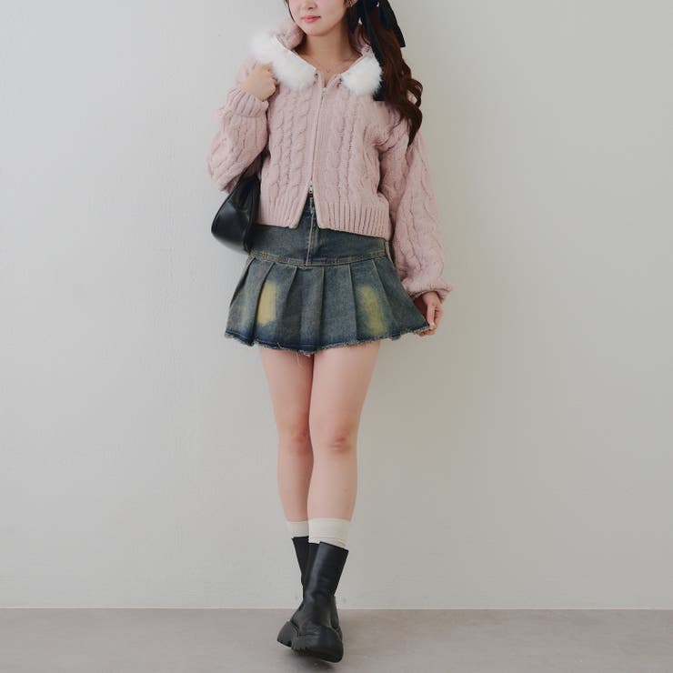 マシュマロファーパーカー | RMAF　NICE CLAUP / OLIVE des OLIVE | 詳細画像5 