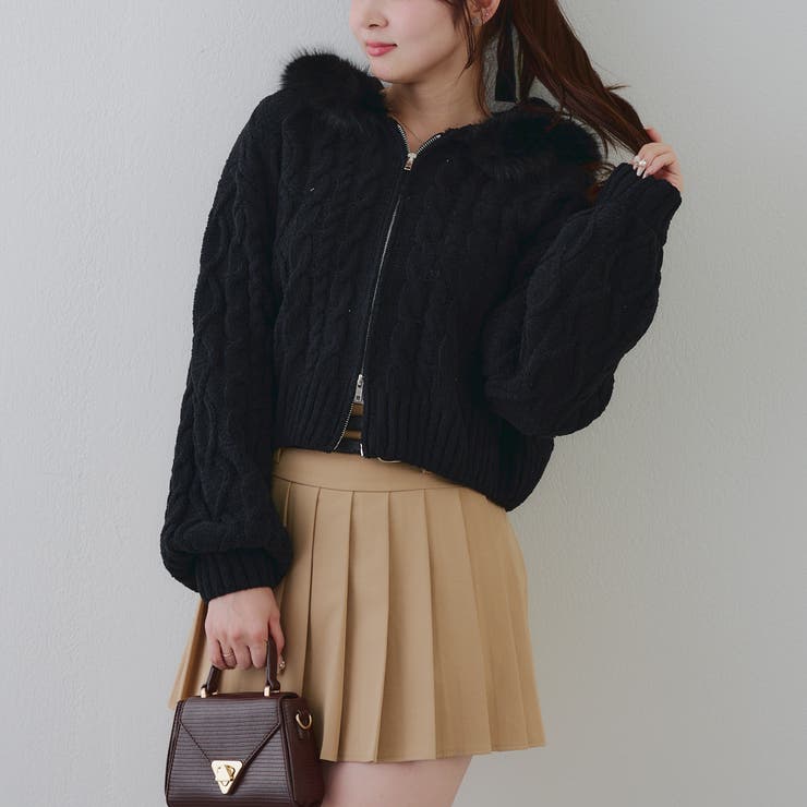 ブラック | マシュマロファーパーカー | RMAF　NICE CLAUP / OLIVE des OLIVE