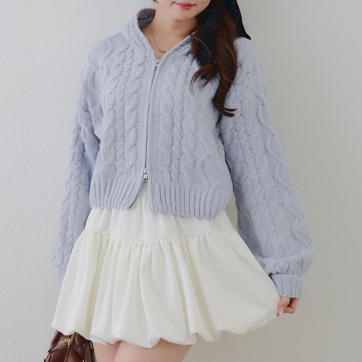 ブルー | マシュマロファーパーカー | RMAF　NICE CLAUP / OLIVE des OLIVE