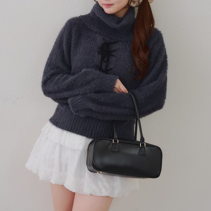 フェザーレースアッププルオーバー | NICE CLAUP / OLIVE des OLIVE　OUTLET | 詳細画像21 