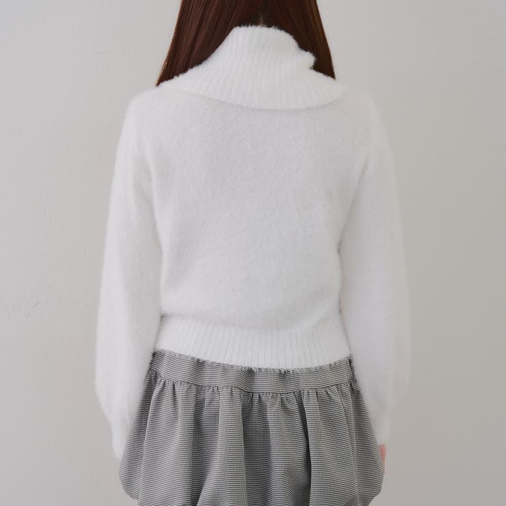 フェザーレースアッププルオーバー | NICE CLAUP / OLIVE des OLIVE　OUTLET | 詳細画像31 