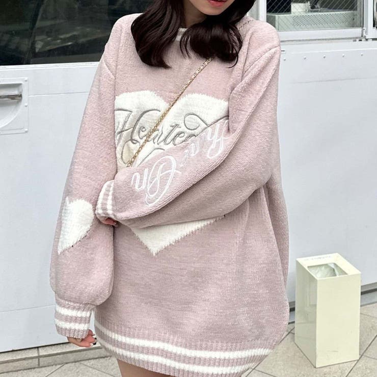 【HolidayCollection】モールハートBIGニット | RMAF　NICE CLAUP / OLIVE des OLIVE | 詳細画像13 