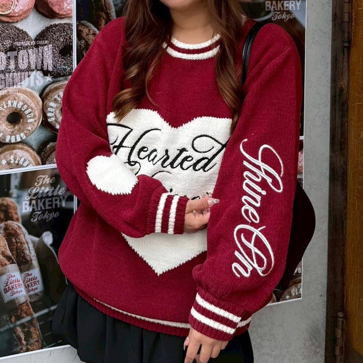 【HolidayCollection】モールハートBIGニット | RMAF　NICE CLAUP / OLIVE des OLIVE | 詳細画像16 