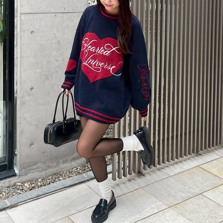 【HolidayCollection】モールハートBIGニット | RMAF　NICE CLAUP / OLIVE des OLIVE | 詳細画像21 