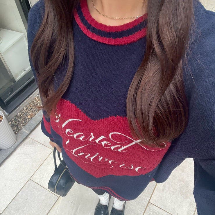 【HolidayCollection】モールハートBIGニット | RMAF　NICE CLAUP / OLIVE des OLIVE | 詳細画像22 