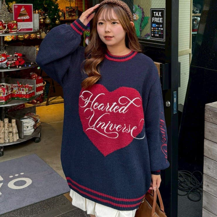 【HolidayCollection】モールハートBIGニット | RMAF　NICE CLAUP / OLIVE des OLIVE | 詳細画像23 