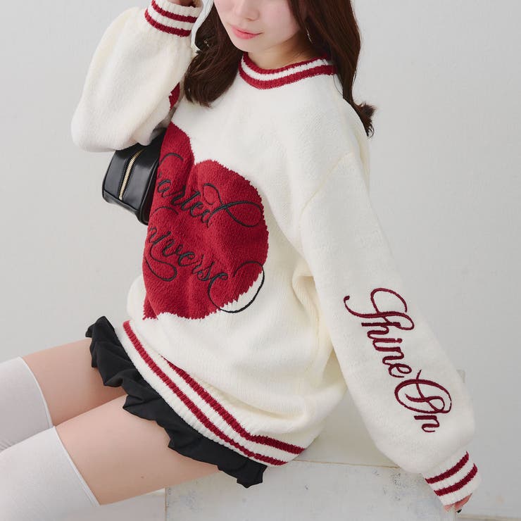 【HolidayCollection】モールハートBIGニット | RMAF　NICE CLAUP / OLIVE des OLIVE | 詳細画像28 