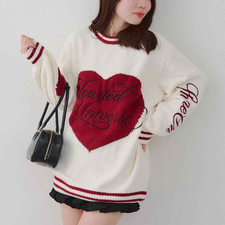 【HolidayCollection】モールハートBIGニット | RMAF　NICE CLAUP / OLIVE des OLIVE | 詳細画像29 