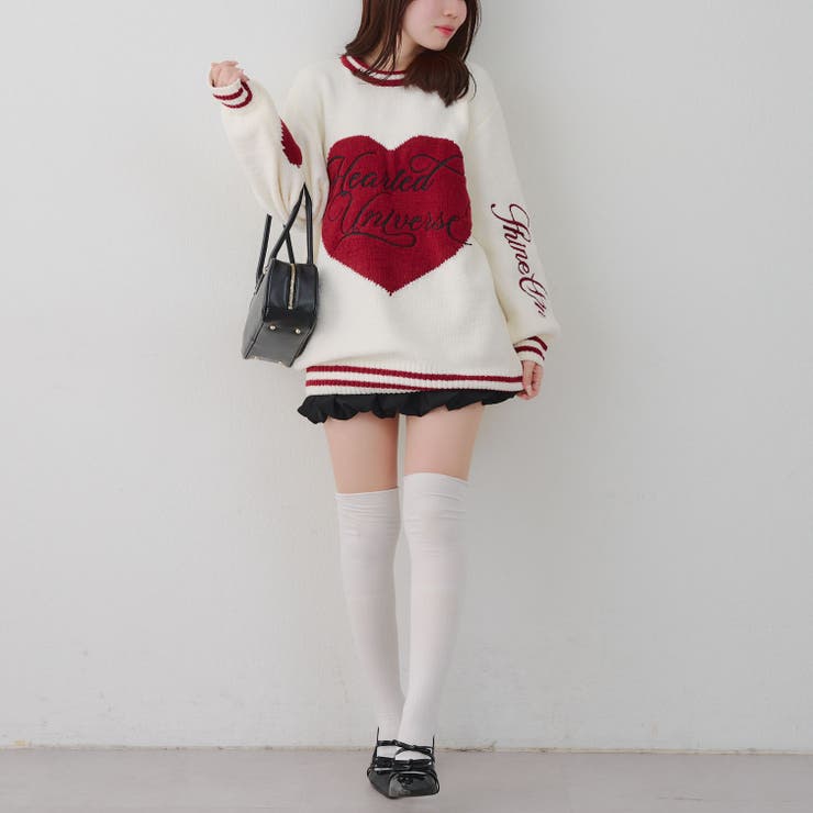 【HolidayCollection】モールハートBIGニット | RMAF　NICE CLAUP / OLIVE des OLIVE | 詳細画像32 