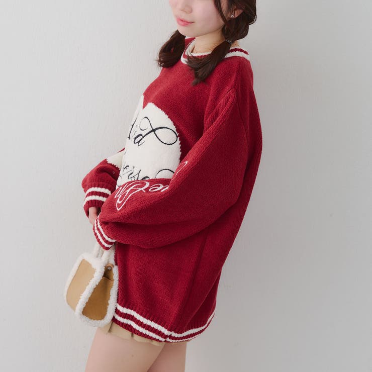 【HolidayCollection】モールハートBIGニット | RMAF　NICE CLAUP / OLIVE des OLIVE | 詳細画像47 